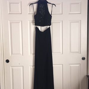 B. Darlin Two-Piece Long Dress. Size 5/6